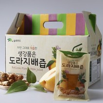 [슬로푸드]생강품은 도라지 배즙 100ml 20포 30포 60포 100포
