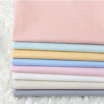 패브릭샵 대폭60수아사 샤벳 7컬러, 옐로우