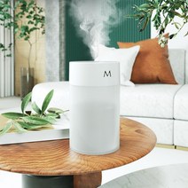 나노 미스트 미니 가습기 3color 무드램프, w210핑크