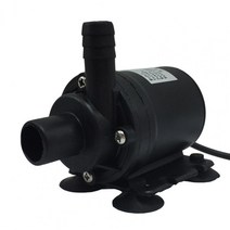 12/24V 나일론 유리 섬유 순환 부스터 원심 브러시리스 DC 워터 펌프 급수 잠수정 New, 03 2 Steel 24V