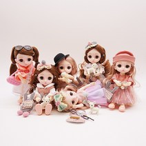 사리엘 엘리스돌 베베돌 6종 펫시터버전 미니 구체관절인형, 02_엘리스 미니돌 세트 클로이B