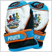 mirmall_파워레인저고버스터즈 실버벙어리스키장갑-스카이 블루 유아동 겨울 아 어린이 캐릭터+★★★★★