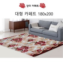 밍크 극세사 방바닥 카페트 거실 러그 카펫 대형 패드 바닥 먼지없는 직사각 플라워 꽃무늬 특대형