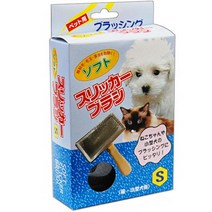 애견빗 엉킨털제거 마사지 브러쉬 S 원올슬리커 참빗