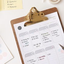 A5 스케줄러 식단표 유어데일리 데일리 위클리 다이어트 주간, 옵션 03 위클리 TYPE 2