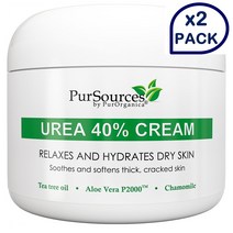 Purorganica 푸르가니카 유레아 40% 크림 120ml 4oz 2개