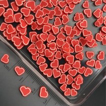 60g 심장 Polymerclay 아이들 점토 뿌리 Diy/공예 Diy 만들기/네일 아트/스크랩북 장식/공예 필러, [09] Red Love