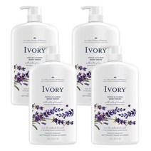 Ivory 아이보리 마일드 앤 젠틀 바디워시 라벤더향 35oz(1.03L) 4팩