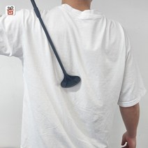 기프템 효자손 지압봉 길이 조절 프리미엄 ABS 논슬립 소재 적용 등긁개, 프리미엄 올블랙, 1개