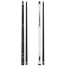 당구큐 스몰헤드 당구 에이트 재규어 당구헤드 개인큐, 화이트(11.8MM) 구멍 4개