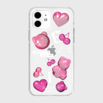 어프어프 HOLOGRAM PINK FACO WORLD(젤리), 갤럭시 S20+, free