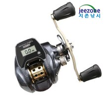지존낚시 수심측정 베이트 릴 10kg 카운터 한치 오징어 선상 바다 루어낚시 용품 우럭 참돔 광어 다운샷 농어 외수질 낚시, 좌핸들