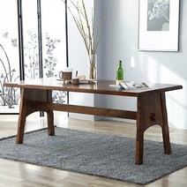 [착불]쉐라톤 6인 원목식탁/단품, 6인식탁-단품