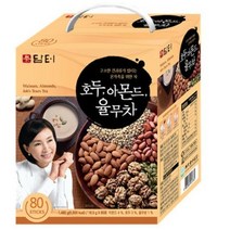 담터 호두 아몬드 율무차 스틱형, 18.5g, 2개