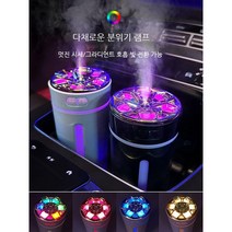 자동 스프레이 차량용 디퓨저 자동차 향수 고급 차량용 스마트 디퓨저 가습기, 화이트, SA3777