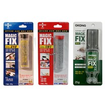 오공 매직픽스 금속용 다용도 주사기 에폭시수지 접착