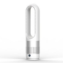 220V 18형 미니 가정용 무엽 선풍기 원격 제어 타이밍 기능 착지 팬, 흰색 은빛 110v, 우리를