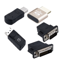 COMS 더미 플러그 HDMI RGB DP MINIDP DVI 채굴 가상 모니터 디스플레이 에뮬레이터, IH031 HDMI