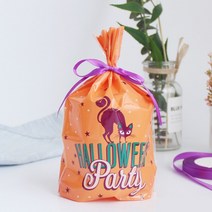 땡쓰몰 할로윈 포장용품, 1매, 02.M자선물봉투/02.오렌지