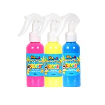 슈팅 컬러 120ml 3색 - A세트 어린이물감 물감 엄마표미술놀이 유아물감 스프레이물감