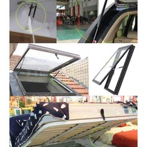 자동차 가스 스트럿 바 용수철 후드 지지대 로드 충격 리프트 RV 침대 창 버스 캐러밴용 700mm 100-900, 01 150N