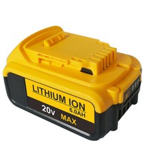 디월트 디월트 전동공구 호환 배터리 SONY셀사용 18V20V6.0AH/5.0AH/4.0AH건전지, 5AH
