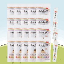 무지개스틱 20팩 대용량 고양이간식 국산 저염츄르 닭고기맛 일곱가지 건강한재료, 상세페이지 참조