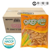 동아 예쁜이콘 180g x 10봉지 1box 옥수수콘 과자, 단품