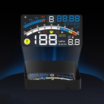 차량 속도계 hud 카플레이 모니터 자동차 디지털 헤드 업 디스플레이 앞 유리 헤드 업 디스플레이 브래킷 후드는 ash-4e에 적합합니다., 없음