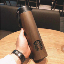 스타벅스 SS 에치드 텀블러 (오후3시 이전주문 당일발송 선물포장용 파우치 제공), 우드