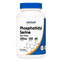 뉴트리코스트 포스파티딜세린 400mg 해바라기 레시틴 120정, 1개, 기본