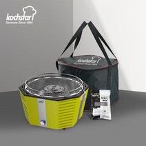 콕스타 이지쿡 숯불 무연 캠핑 바비큐 그릴 KSOCG-1000 감성 캠핑 스텐 바베큐 고기 접이식 휴대용 불판 화로대 그릴 사은품 답례품, 상세 설명 참조