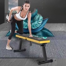 벤치프레스의자 헬스의자 벤치프레스 디클라인 각도조절 가성비, B08 벤치 프레스 검정색과 노란색