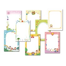 (50장)상장 A4 컬러상장용지(8종)/졸업/입학/시상, 1태양풍차