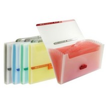 컬러미니도큐13칸 통장지갑 13포켓 검정 드림산업