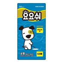 요요쉬 반려견용 배변패드 스카이 아카시아향 50매입, 1개