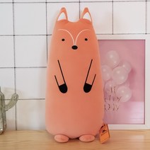 만화 동물 인형 장난감 쿠션 선물, 50cm, 여우
