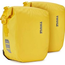 툴레 Thule 자전거 패니어 방수 짐받이 가방 1쌍 13L, S, 옐로우, 1개