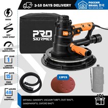 스핀들샌더 벨트샌딩기 드럼 샌더 샌딩기 마른 벽에서 나온 샌더 벽 연마 기계 연 삭 230V 750W/800W 휴대, 02 800W Drywall Sander_02 UK