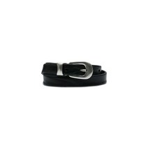 아워레가시 벨트 2cm 레더 블랙A2208BBLA