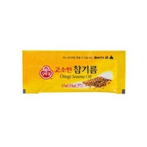 오뚜기 일회용 고소한 참기름, 1000개, 4.5ml