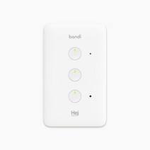 헤이홈 IoT 스마트 조명 스위치 2선식, 3구