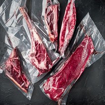 한돈 돈마호크 스테이크 수비드 뼈등심 스테이크 330g