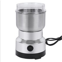 분쇄기 미니 전기 그라인더 가정용 300ml Ultrafine 베이레인 푸드 Pulverizer 커피 스파이스 페퍼 그레인 밀 2/4 블레이드, [02] 4 blades, [01] 미국