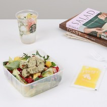 포켓샐러드 간편한 밀키트 닭가슴살볼 깻잎가득 샐러드, 1팩, 250g