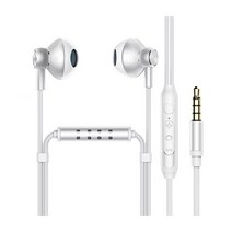 1+1 자웃자 개인방송 턱마이크 유선이어폰 3.5mm 검정색 흰색 청록색 줄이어폰 마이크이어폰 방송이어폰, 검정색1+1(총 2개)