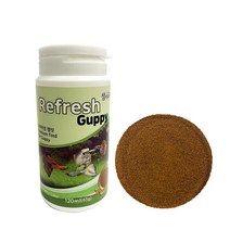 리플로 구피 열대어 사료, 65g, 3개