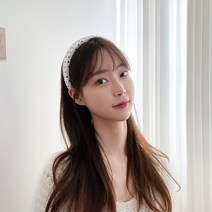 보송 도트 심플 헤어 머리띠