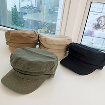 한스모자 군모 군인모자 심플 무지 남녀공용 밀리터리모자 마도로스