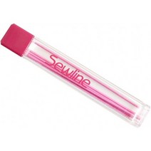 Sewline saw 라인 포용 샤프 펜슬 전용체 심 6개입 0.9mm 핑크 FAB50010, 핑크/교환 심, One Size